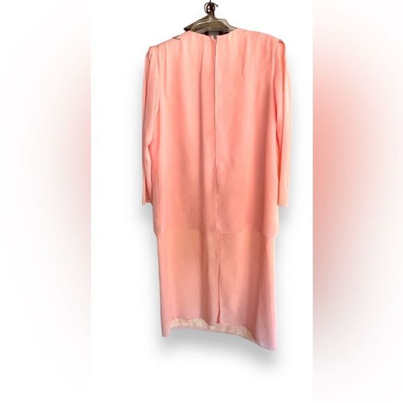 Patra Formal Party Dress Womens Sz 14
Peach Vintage 80's Rhinestone Patch Union - Picture 3 of 10